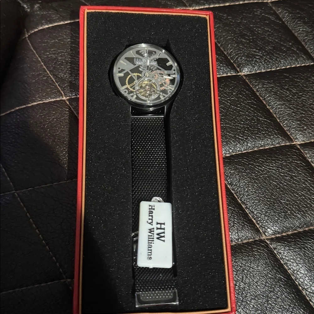 Harry Williams Men's Skeleton Mechanical Watches